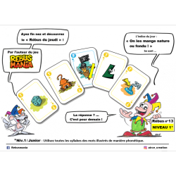 Giochi di carte - Atmosfera - Educativo - Narrativa - Varie - Rebus Mania
