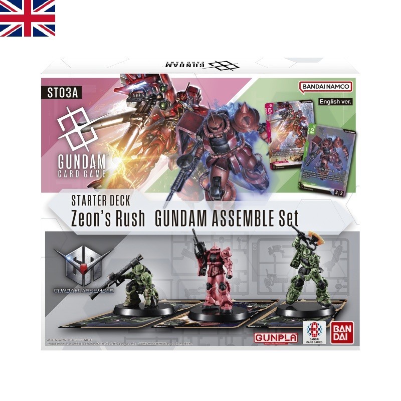 Cartes (JCC) - Deck - Gundam - ST03A - Zéon's Rush