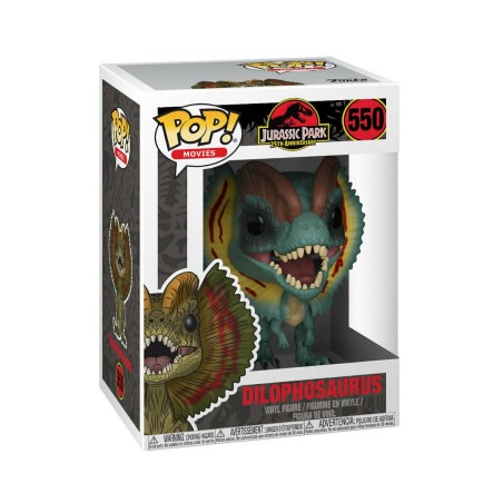 POP - POP Movies - Jurassic Park - 550 - Dilophosaurus