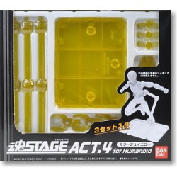 Figures Accessories - Saint Seiya - Tamashii Stage "Act.4" - Yellow