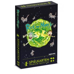 Giochi di carte - Classico - Rick & Morty - "Adult Swim" Premium Qualitat