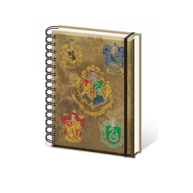 Carnet - Harry Potter - Armoiries - Poudlard
