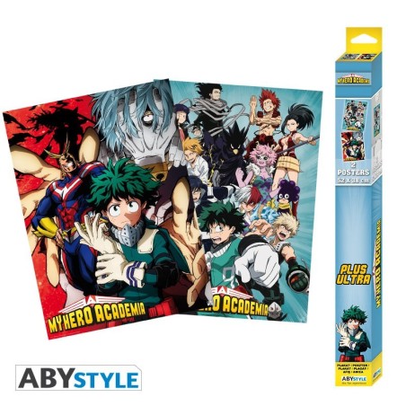 Poster - Pack de 2 - My Hero Academia - Artworks