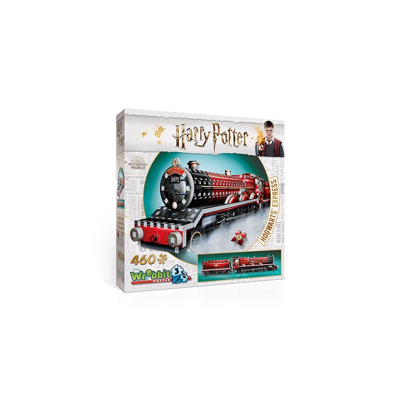 Puzzle - 3D - Casse Tête/Réflexion - Indépendant de la langue - Harry Potter - 460 pièces - Poudlard Express