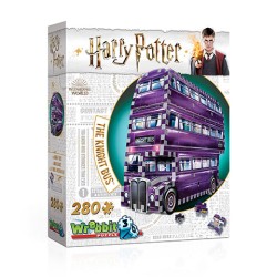 Puzzle - 3D - Casse Tête/Réflexion - Indépendant de la langue - Harry Potter - Le Magicobus - 280 pièces