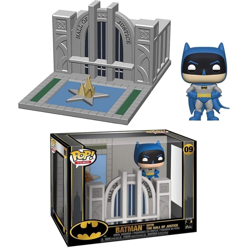 POP - DC Comics - Batman - 09 - Hall of Justice w/Batman