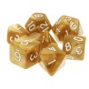 Dice sets - Dices - Pearl gold