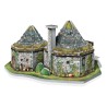 Puzzle - 3D - Casse Tête/Réflexion - Indépendant de la langue - Harry Potter - Hutte d’Hagrid