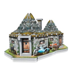 Puzzle - 3D - Casse Tête/Réflexion - Indépendant de la langue - Harry Potter - Hutte d’Hagrid