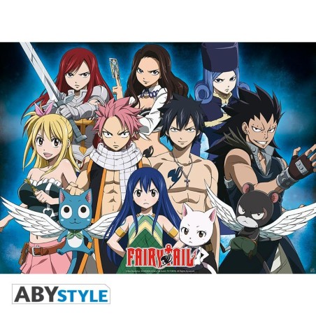 Poster - Flat - Fairy Tail - Group