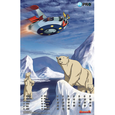 Calendar - UFO Robot Grendizer - Bär