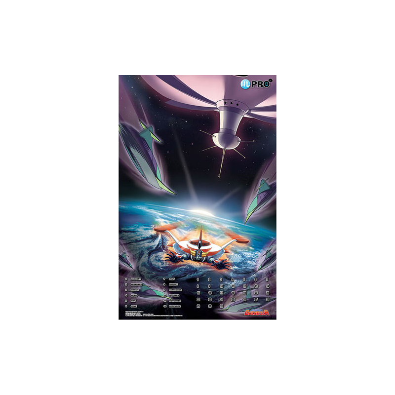 Calendar - UFO Robot Grendizer - Foes