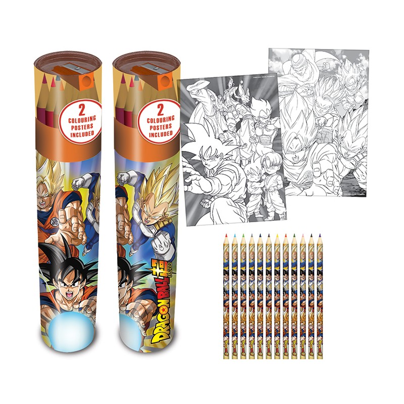 Écriture - Crayons de couleurs - Dragon Ball - Battle Of Gods
