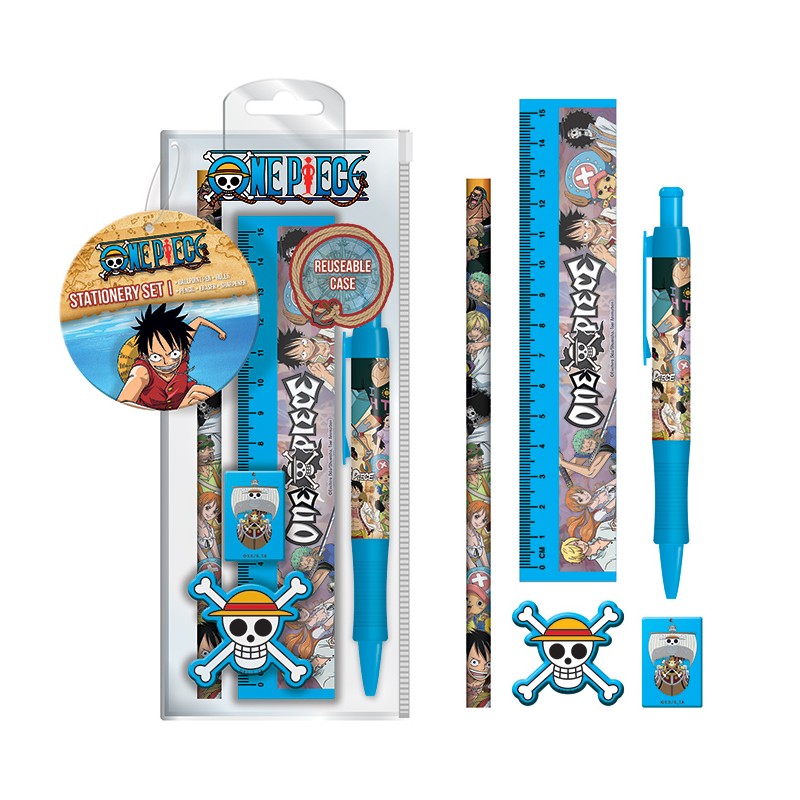 Set de papeterie - One Piece - Île aux gâteaux