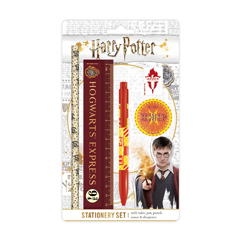 Stationery set - Harry Potter - Hogwarts
