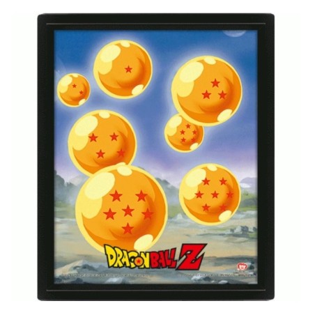 Frame  - 3D - Dragon Ball - Shenron & Dragon Ball