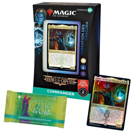 Trading Cards - Deck - Magic The Gathering - Commander Deck - Les rues la Nouvelle-Capenna - Opération des Obscura