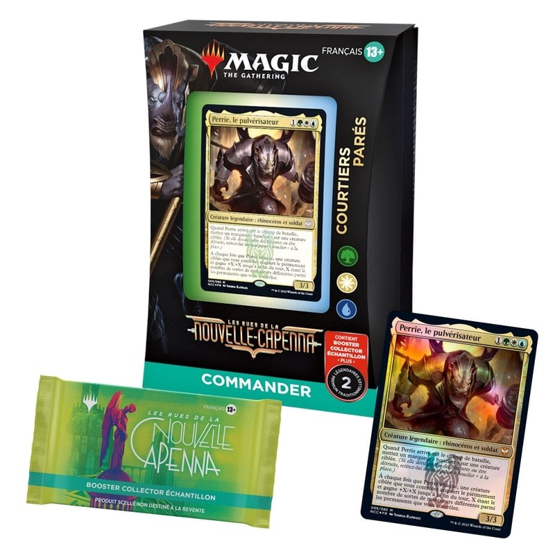 Trading Cards - Deck - Magic The Gathering - Commander Deck - Les rues la Nouvelle-Capenna - Courtiers Parés