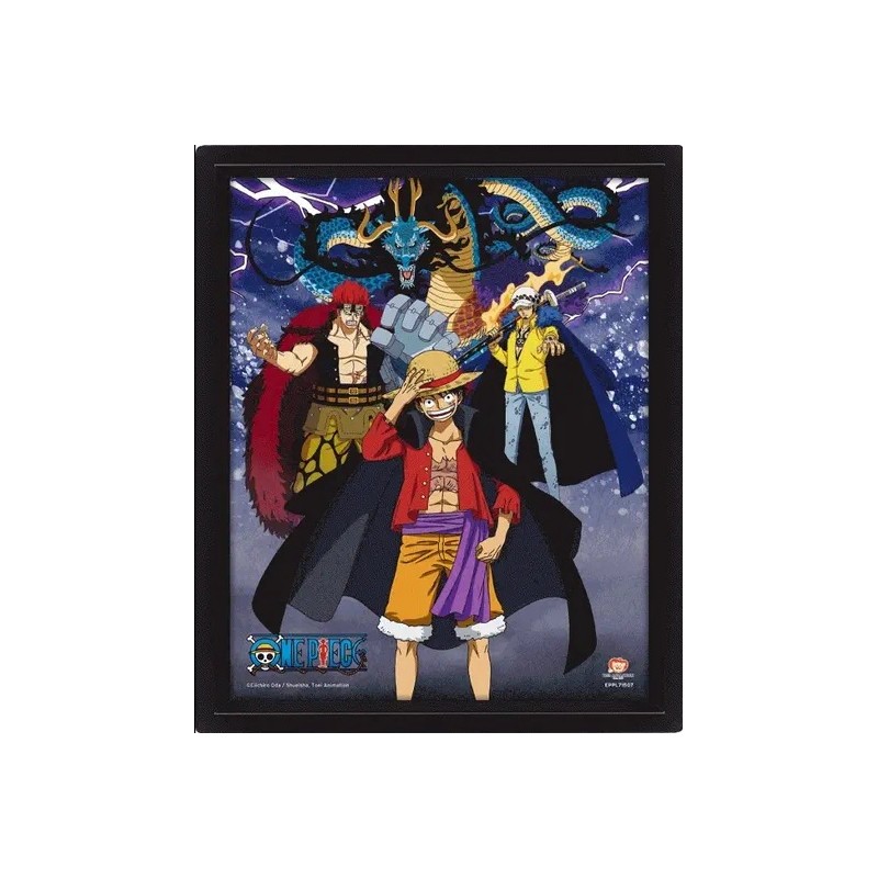Cadre - 3D - One Piece - Pays de Wano