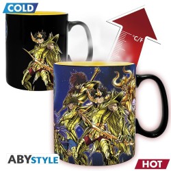 Mug - Thermo-réactif - Saint Seiya - 12 Chevaliers d'Or