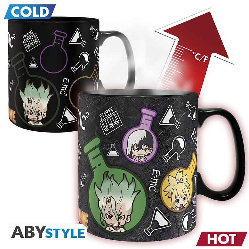 Mug - Thermo-réactif - Dr. Stone - Formules