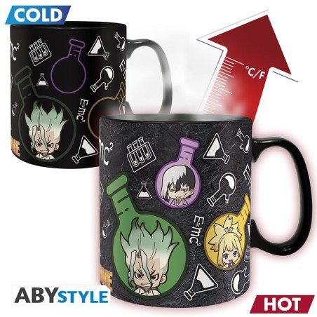 Mug - Thermo-réactif - Dr. Stone - Formules
