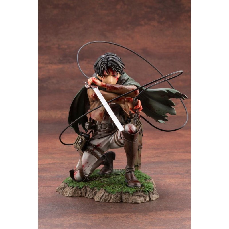 Figurine Statique - ArtFX - L'Attaque des Titans - Levi Fortitude
