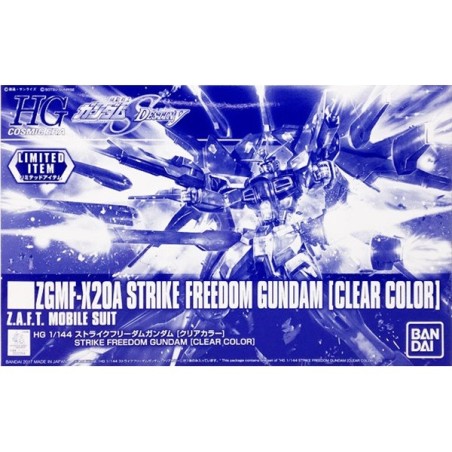 Maquette - High Grade - Gundam - Freedom (Clear Ver.) - Seed Destiny - Limited