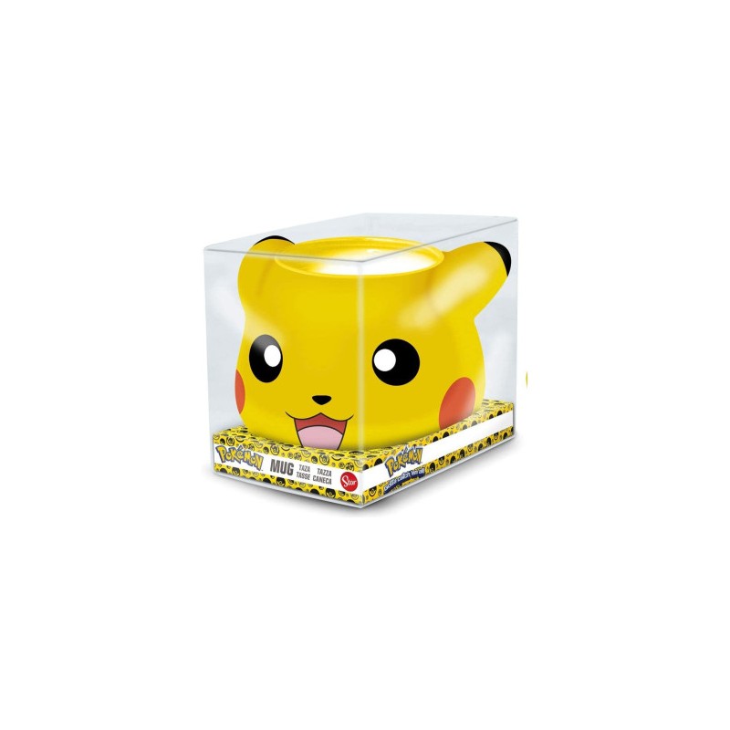 Mug - 3D - Pokemon - Pikachu
