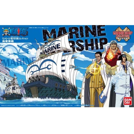 Model - Grand Ship - One Piece - The Navy Warship