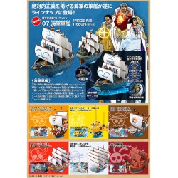 Model - Grand Ship - One Piece - The Navy Warship