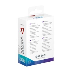 Protège-cartes - 100 Pcs - Katana - Standard - Rouge