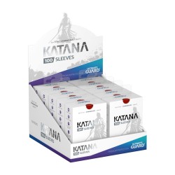 Protège-cartes - 100 Pcs - Katana - Standard - Rouge