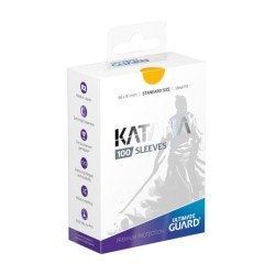 Protège-cartes - 100 Pcs - Katana - Standard - Jaune