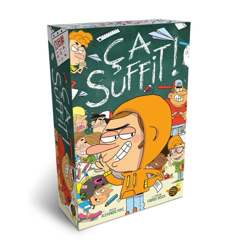 Card game - Party Game - Confrontation - Speed - That's enough !