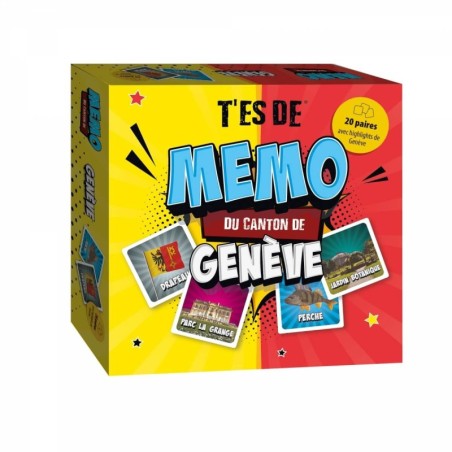 Board Game - You are from..., if - Memo - Canton de Genève
