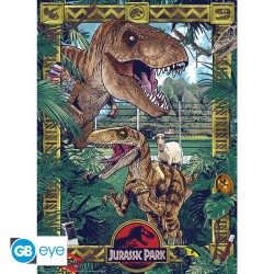 Poster - Pack de 2 - Jurassic Park - Portes et Biodiversité