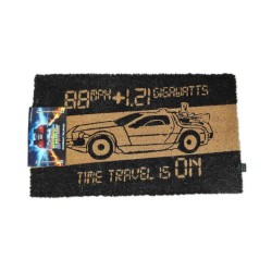 Doormat - Back to the Future - Delorean