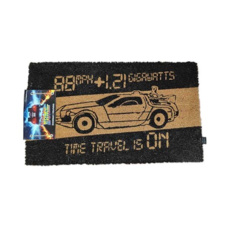 Doormat - Back to the Future - Delorean
