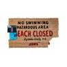 Doormat - Jaws - Beach closed