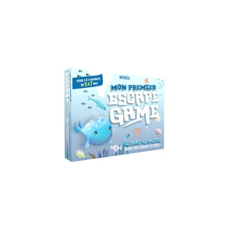 Escape Game - Cooperative - Children - Puzzle - Mon Premier Escape Game - Le chant des Baleines