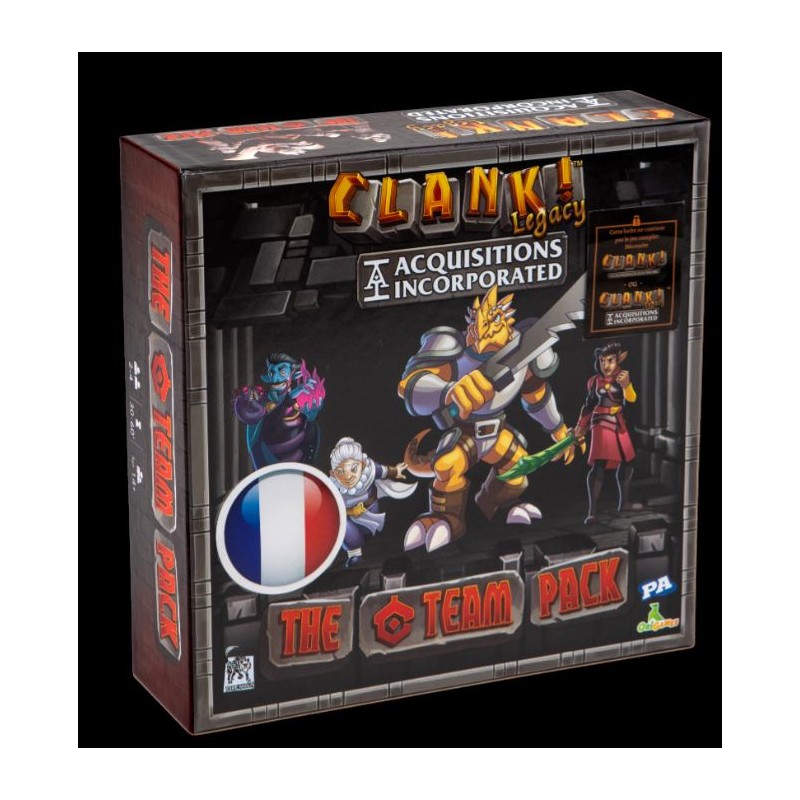 Jeu de plateau - Extension - Clank - Clank ! The C Team Pack