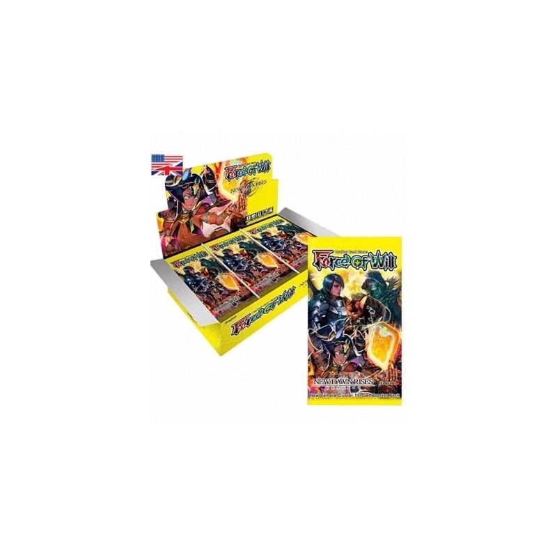 Cartes (JCC) - Booster - Force of Will - New Dawn Rises - Booster Box