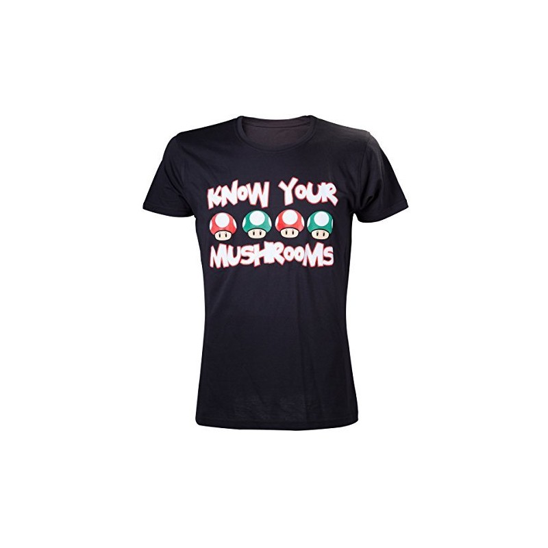 T-shirt - Nintendo - Know your Mushrooms