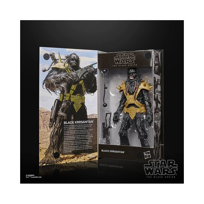 Figurine articulée - The Black Series Deluxe - Star Wars - Black Krrsantan