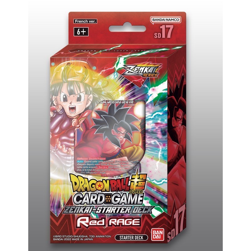 Cartes (JCC) - Deck - Dragon Ball - Zenkai-Starter Deck - SD17
