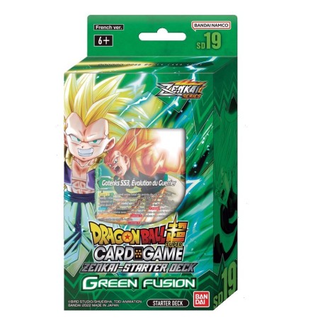 Trading Cards - Deck - Dragon Ball - Green Fusiom (SD19)