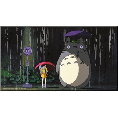 Tableau - Toile - Mon Voisin Totoro - Bus - Totoro gris