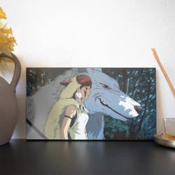 Tableau - Toile - Princesse Mononoke - San & Moro