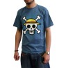 T-shirt - One Piece - Skull with map